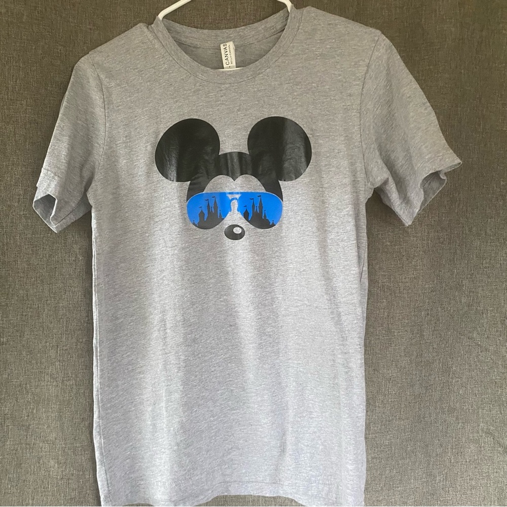 Custom Mickey Face Tee